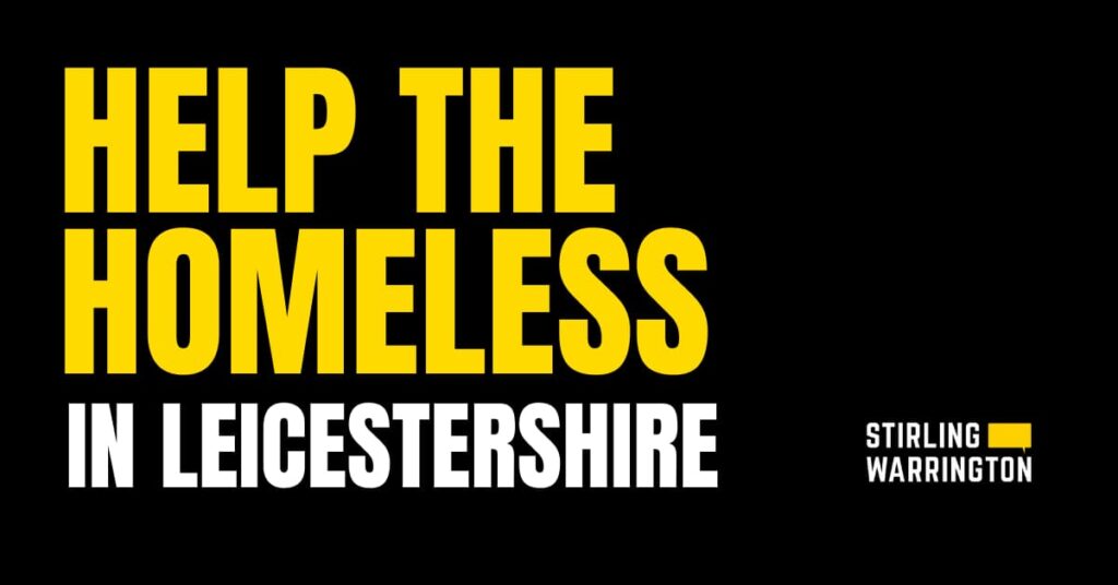 Help the Homeless in Leicestershire