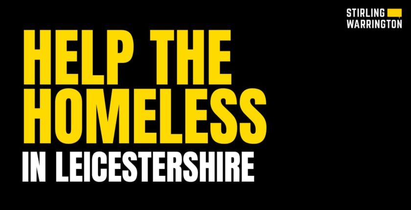 help the homeless in leicestershire featured image