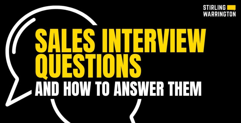 Sales interview questions featured image