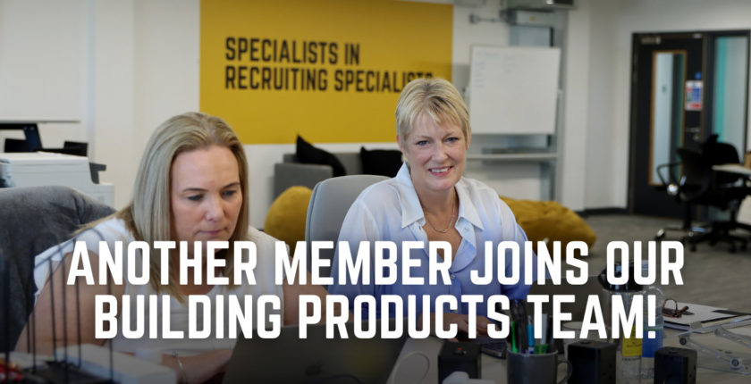 Another Member Joins Our Building Products Team 