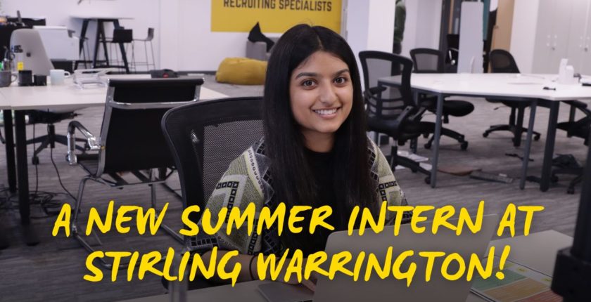 New Summer Intern at Stirling Warrington