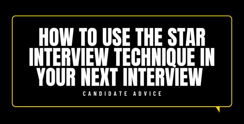 How to Use the STAR Interview Technique in Your Next Interview FI